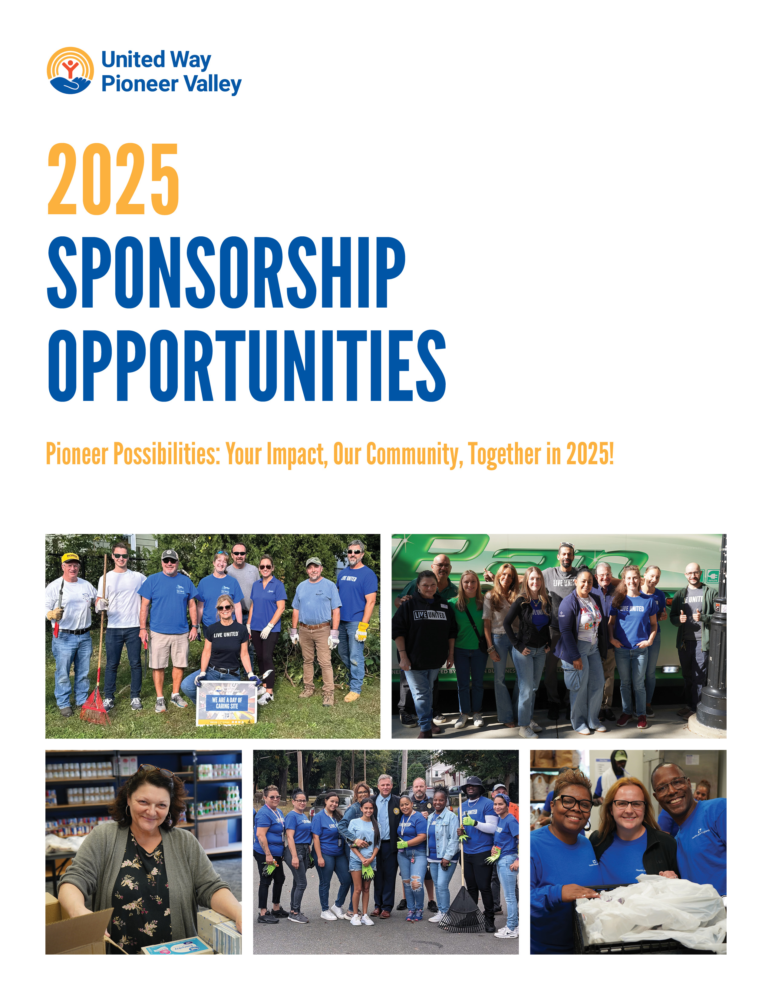 UWPV Sponsorship Opportunities 2025